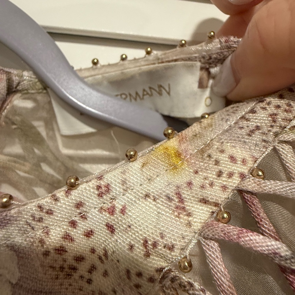 ZIMMERMAN long sleeve princess minidress - Picture 14 of 16